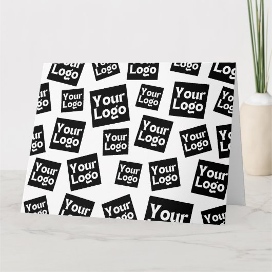 Ihr Design- oder Firmenlogo | Random Platzierung Karte (Vorderseite)