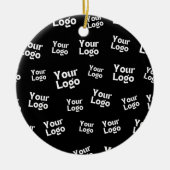 Ihr Design- oder Firmenlogo | Random Platzierung Keramik Ornament (Vorne)