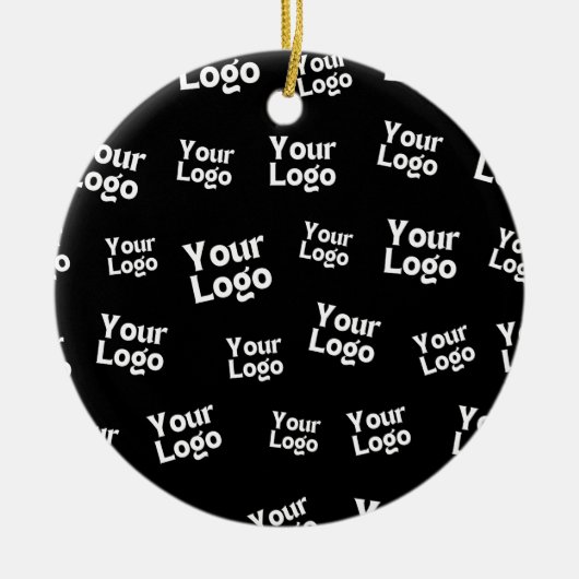 Ihr Design- oder Firmenlogo | Random Platzierung Keramik Ornament (Vorne)