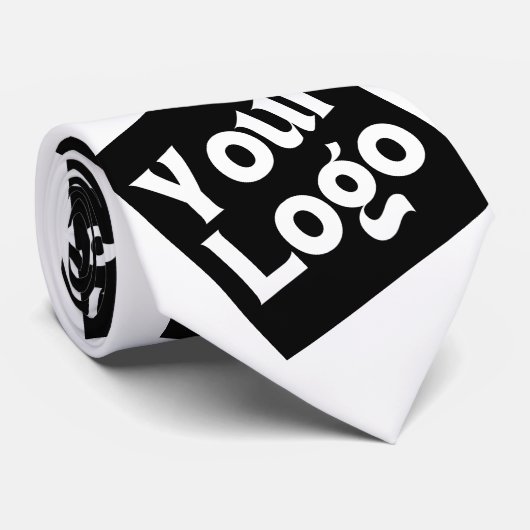 Ihr Design- oder Firmenlogo | Random Platzierung Krawatte (Gerollt)