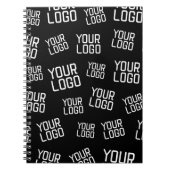 Ihr Design- oder Firmenlogo | Random Platzierung Notizblock (Vorderseite)