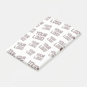 Ihr Design- oder Firmenlogo | Random Platzierung Post-it Klebezettel (angewinkelt)