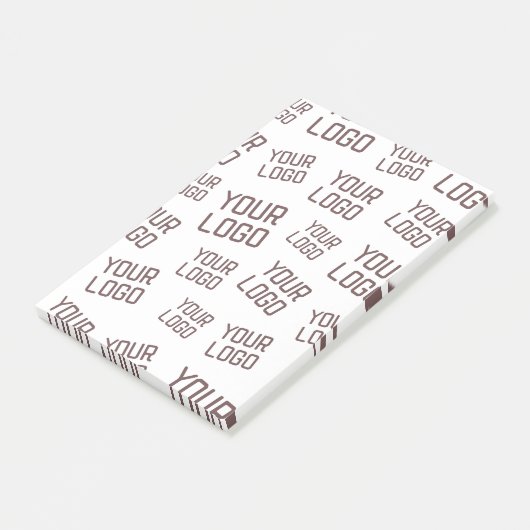 Ihr Design- oder Firmenlogo | Random Platzierung Post-it Klebezettel (angewinkelt)