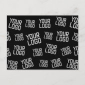 Ihr Design- oder Firmenlogo | Random Platzierung Postkarte (Vorderseite)