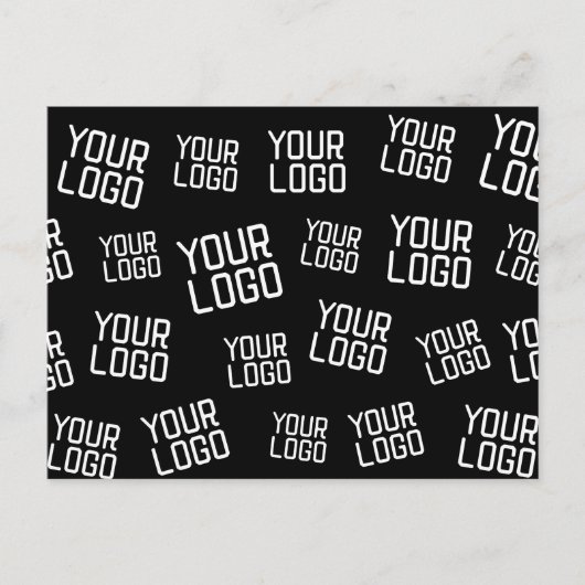 Ihr Design- oder Firmenlogo | Random Platzierung Postkarte (Vorderseite)