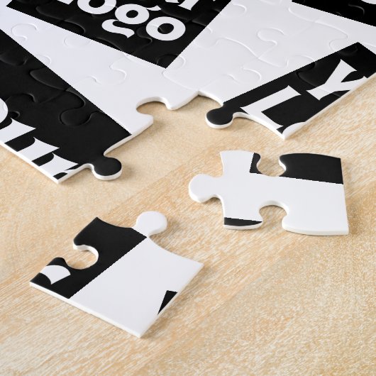 Ihr Design- oder Firmenlogo | Random Platzierung Puzzle (Seite)