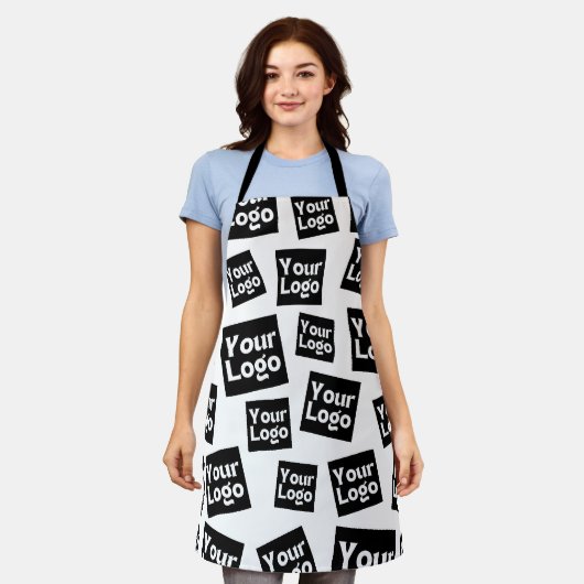 Ihr Design- oder Firmenlogo | Random Platzierung Schürze (Getragen)
