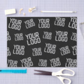 Ihr Design- oder Firmenlogo | Random Platzierung Seidenpapier (Handwerk)