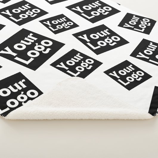 Ihr Design- oder Firmenlogo | Random Platzierung Sherpadecke (3/4)