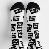 Ihr Design- oder Firmenlogo | Random Platzierung Socken (Oben)