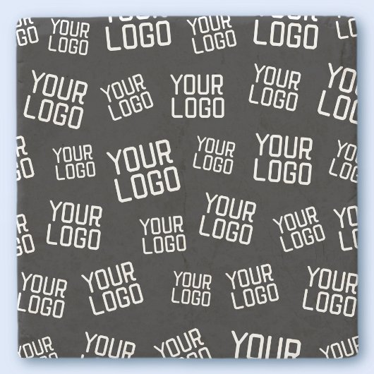 Ihr Design- oder Firmenlogo | Random Platzierung Steinuntersetzer