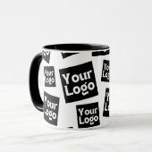 Ihr Design- oder Firmenlogo | Random Platzierung Tasse (Vorderseite Links)