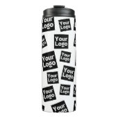 Ihr Design- oder Firmenlogo | Random Platzierung Thermosbecher (Vorderseite)