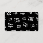 Ihr Design- oder Firmenlogo | Random Platzierung Visitenkarte (Vorderseite)