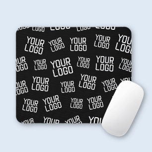 Ihr Design oder Firmenlogo Zufällige Platzierung Mousepad