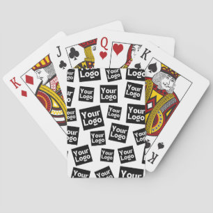 Ihr Design oder Firmenlogo Zufällige Platzierung Spielkarten
