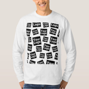 Ihr Design oder Firmenlogo Zufällige Platzierung T-Shirt