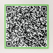 Ihr Design QR Code Puzzle Überraschungsnachricht G (Vertikal)