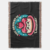 Ihr Dessert - Cheesecake Kawaii Decke (Vorderseite Vertikal)