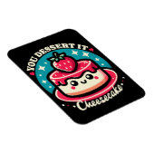 Ihr Dessert - Cheesecake Kawaii Magnet (Rechte Seite)