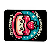 Ihr Dessert - Cheesecake Kawaii Magnet (Horizontal)