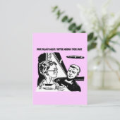 Ihr Dorf heißt, sie sind vermisst ihrem Idioten Postkarte (Stehend Vorderseite)