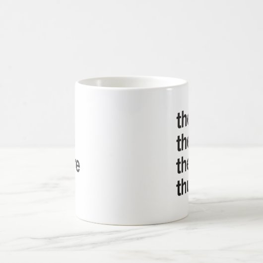 ihr dort sind sie thurr kaffeetasse (Mittel)