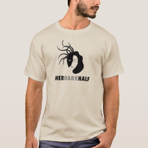 Ihr dunkler T - Shirt für die Hälfte der Männer