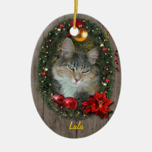 Ihr(e) Haustier(e) Keramik Ornament (Vorne)