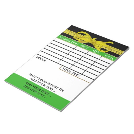 Ihr E-Mail-Editor Notizblock (angewinkelt)