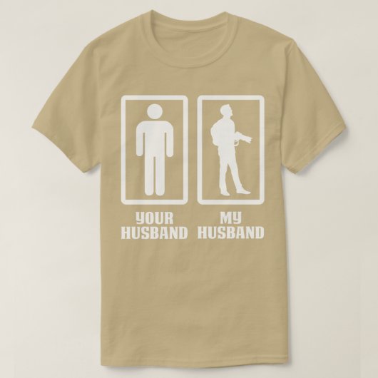 Ihr Ehemann, mein Fotograf Husband Proud Fotograf T-Shirt (Design vorne)