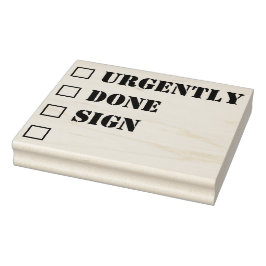 Ihr eigener Arbeitsbereich, um LISTE ZU FÜHREN Gummistempel