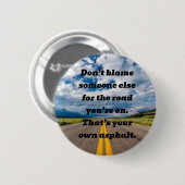 Ihr eigener Asphalt-Button Button (Vorne & Hinten)