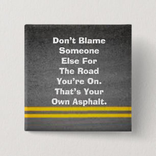 Ihr eigener Asphalt-Button Button