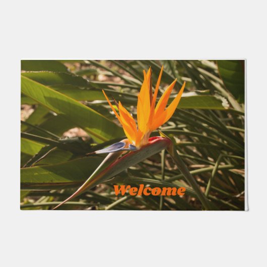 Ihr eigener Bird of Paradise Door Mat Fußmatte (Vorderseite)