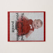 Ihr eigener Fotopuzzlespielkasten Puzzle (Horizontal)