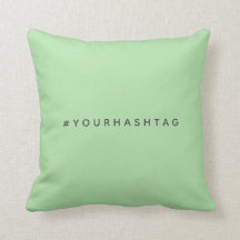 Ihr eigener Hashtag | Moderne Trending Mint Green