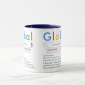 Ihr eigener Motor auf der Suche Funny 11oz Tasse (Zentrum)