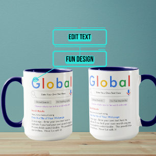 Ihr eigener Motor suchen Funny 15oz Tasse