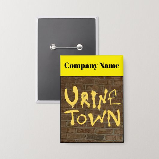 Ihr eigener "Playbill" Button (Vorderseite/Rückseite)