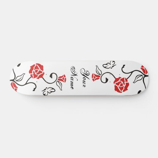 Ihr eigener Skateboard - Rosen-Rebe und (Horizontal)