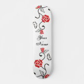 Ihr eigener Skateboard - Rosen-Rebe und (Vorne)