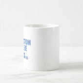 Ihr eigener Text hier für Biden Harris 2024 Kaffeetasse (Mittel)