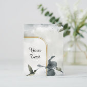 Ihr eigener Text - Hummingbird Personalisiert Postkarte (Stehend Vorderseite)