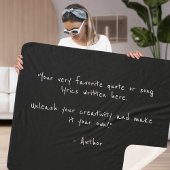 Ihr eigener Text oder in Witzen BESTE FREUNDIN She Sherpadecke