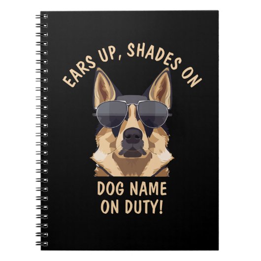 Ihr eigener Text, Ohrhörer-Schatten auf den Namen  Notizblock (Vorderseite)