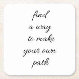 Ihr eigener Trassenpapier-Untersetzer Rechteckiger Pappuntersetzer