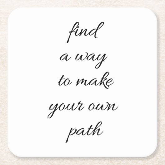 Ihr eigener Trassenpapier-Untersetzer Rechteckiger Pappuntersetzer (Vorderseite)