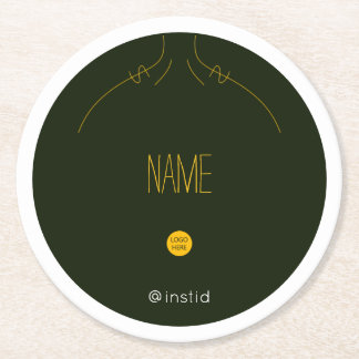 Ihr eigener Untersetzer für Firmennamen und Logos