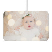 Ihr eigenes Baby Foto Auto hinzufügen Autolufterfrischer (Vorderseite)